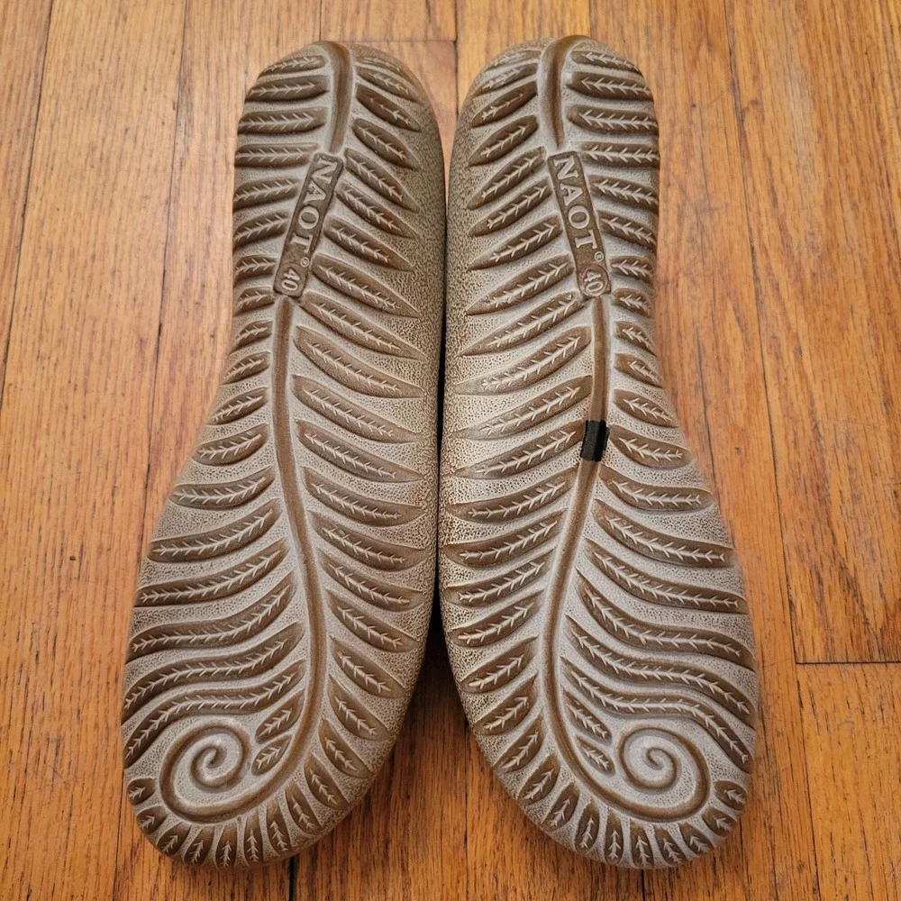 Naot 40 Sneakers‎ Knit Vegan Slip On Textured OKAHU Mauve 9 9.5 Comfort Flat